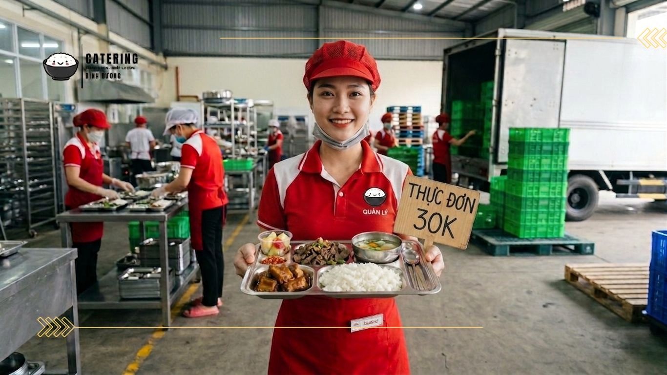 Thực đơn suất ăn công nghiệp 30k